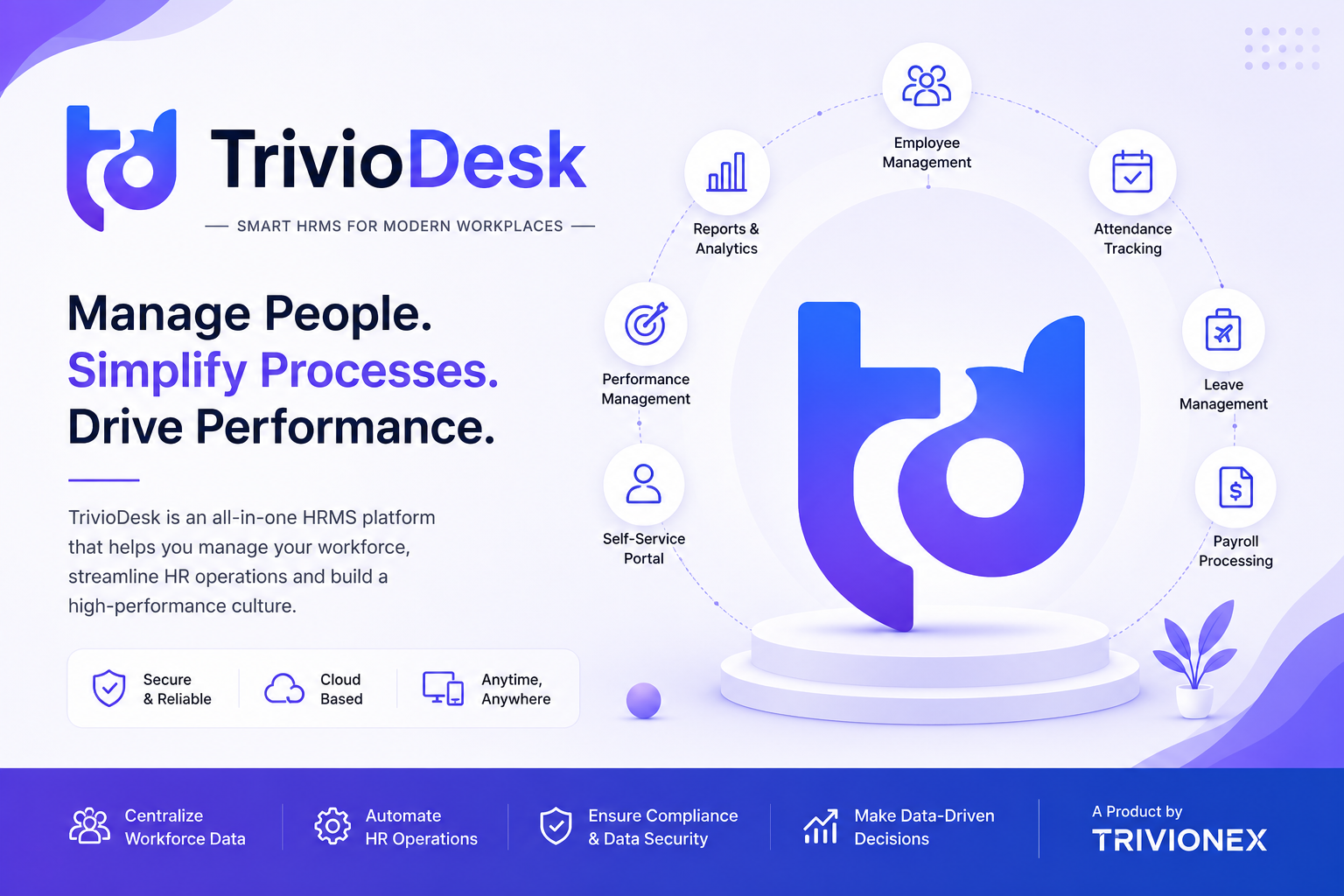 TrivioSpace - Smart HRMS solution