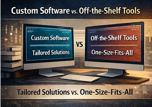 Why Custom Software is Better Than Off-the-Shelf Tools